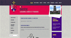 Desktop Screenshot of diocese-lgf.ch